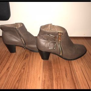 Zip Up Ankle Booties